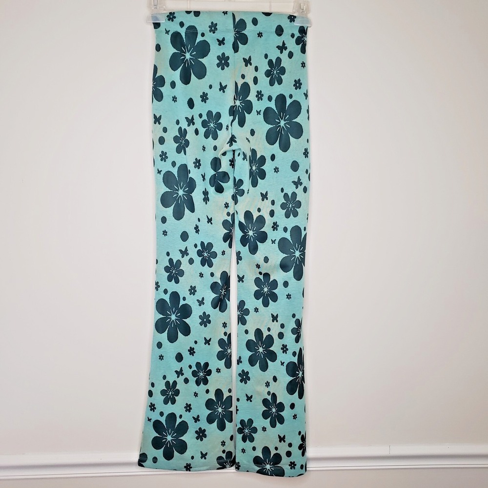 Urban Outfitters Bryn Flare Pants Sz S Hippie Festival Boho Bell Bottoms Flower - Picture 3 of 11